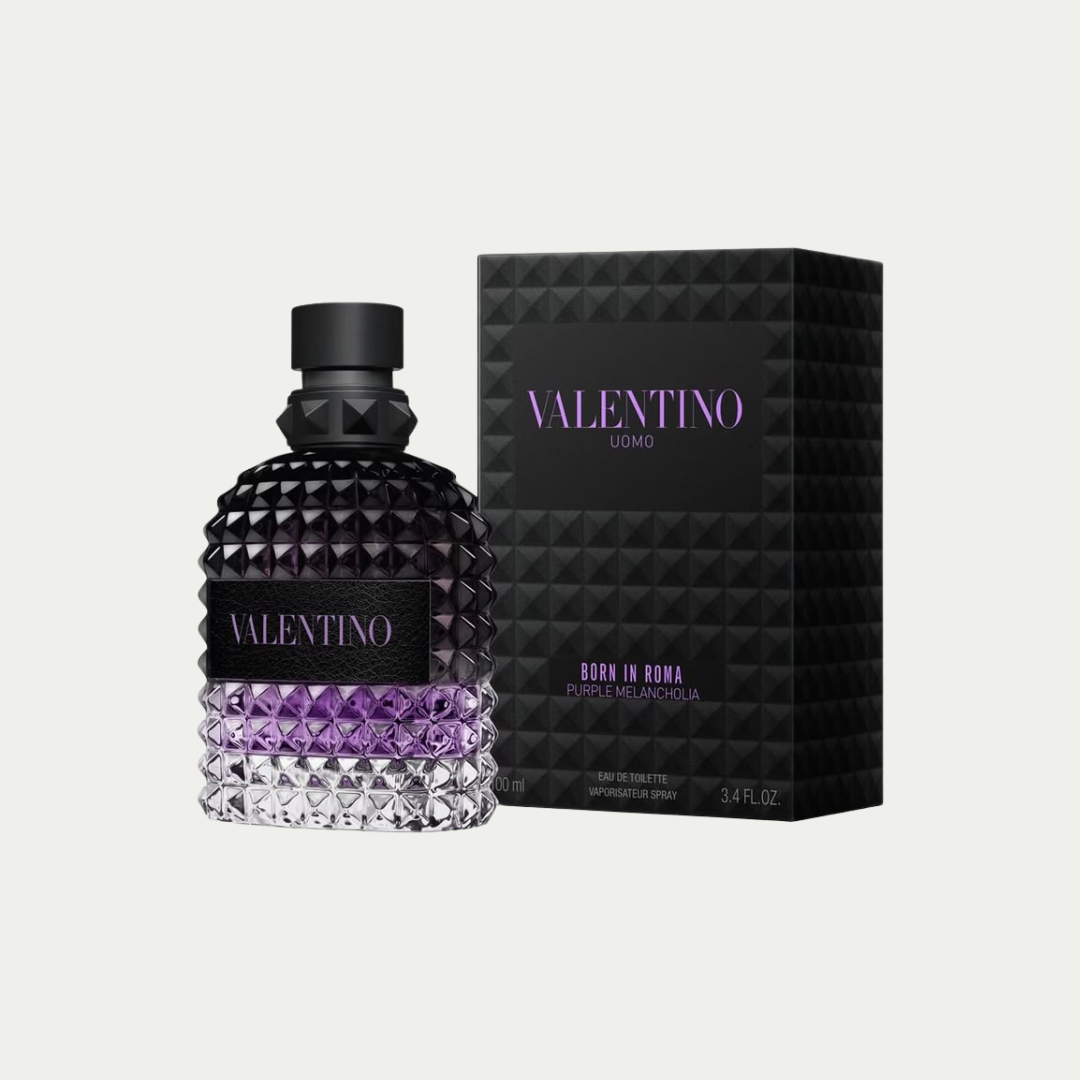 Decant de Uomo Born In Roma Purple Melancholia 100 ml por Valentino Garavani — Fragancia original