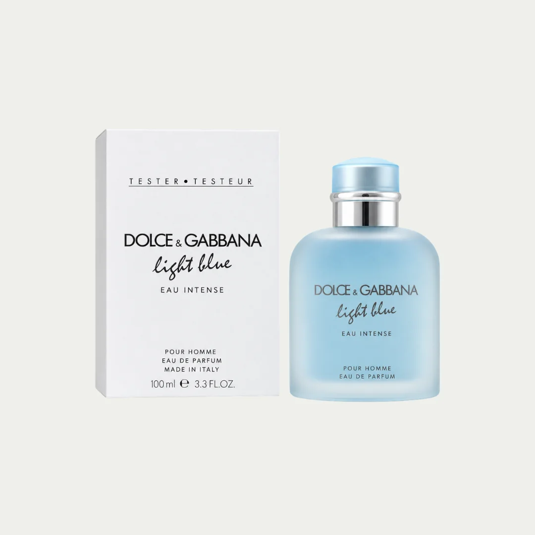 Decant de Light Blue Eau Intense Pour Homme 100 mL (TESTER) por Dolce Gabbana — Fragancia original